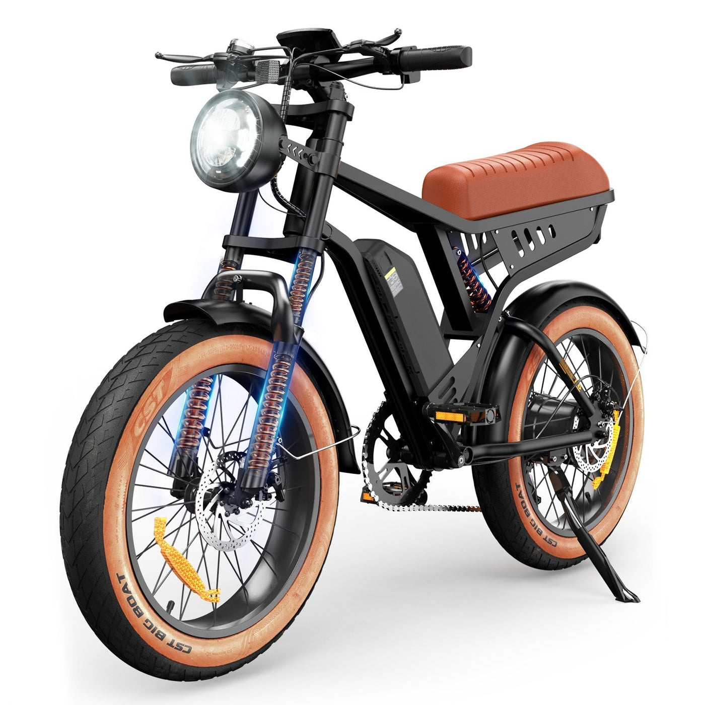 20 Zoll All-Terrain Elektrofahrrad mit Fetten Reifen