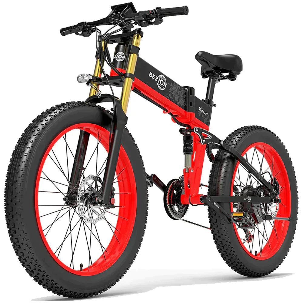 Bezior X Plus elektrisches Mountainbike-Faltrad