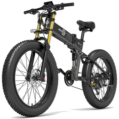 Bezior X Plus elektrisches Mountainbike-Faltrad