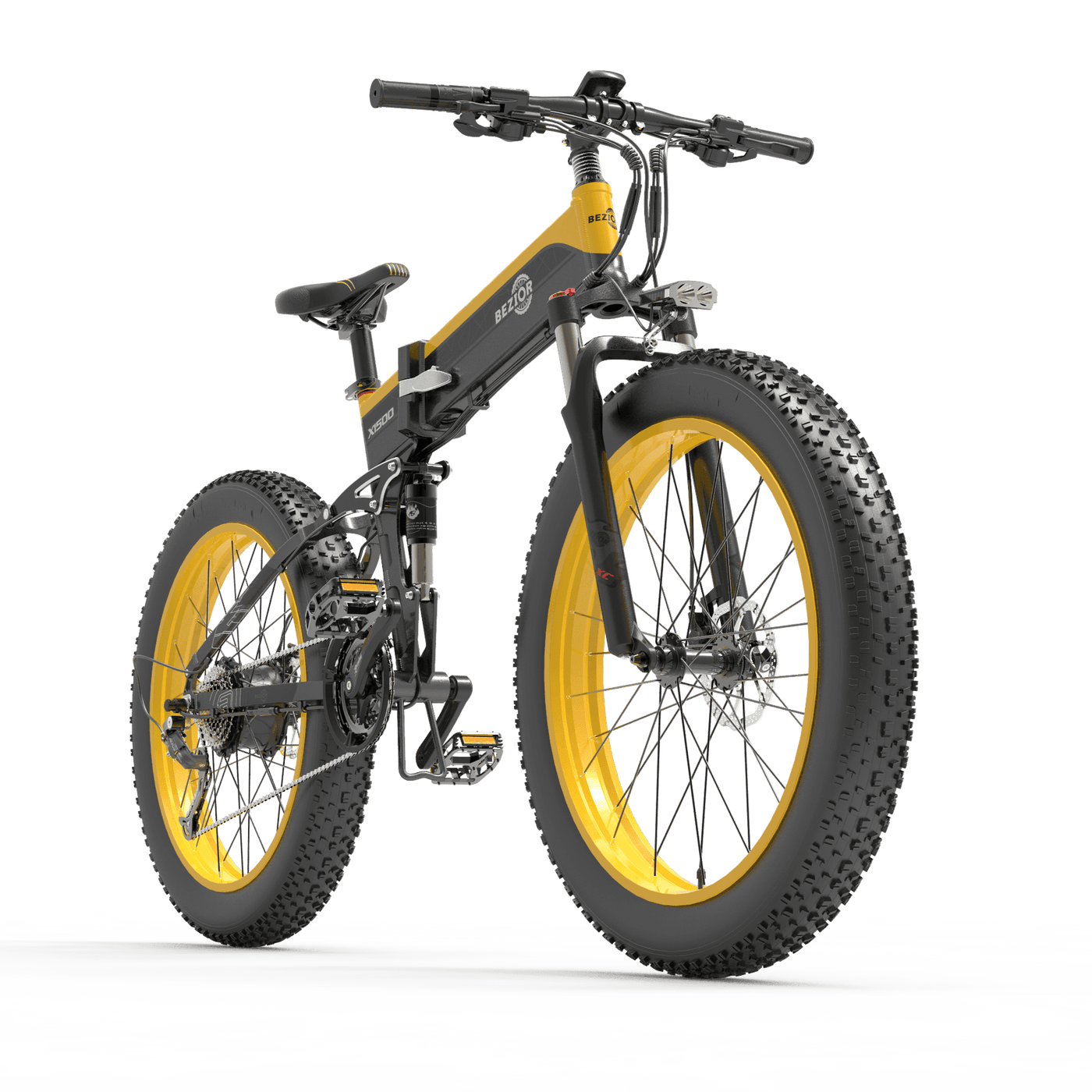 Bezior X1500 faltbares elektrisches Mountainbike