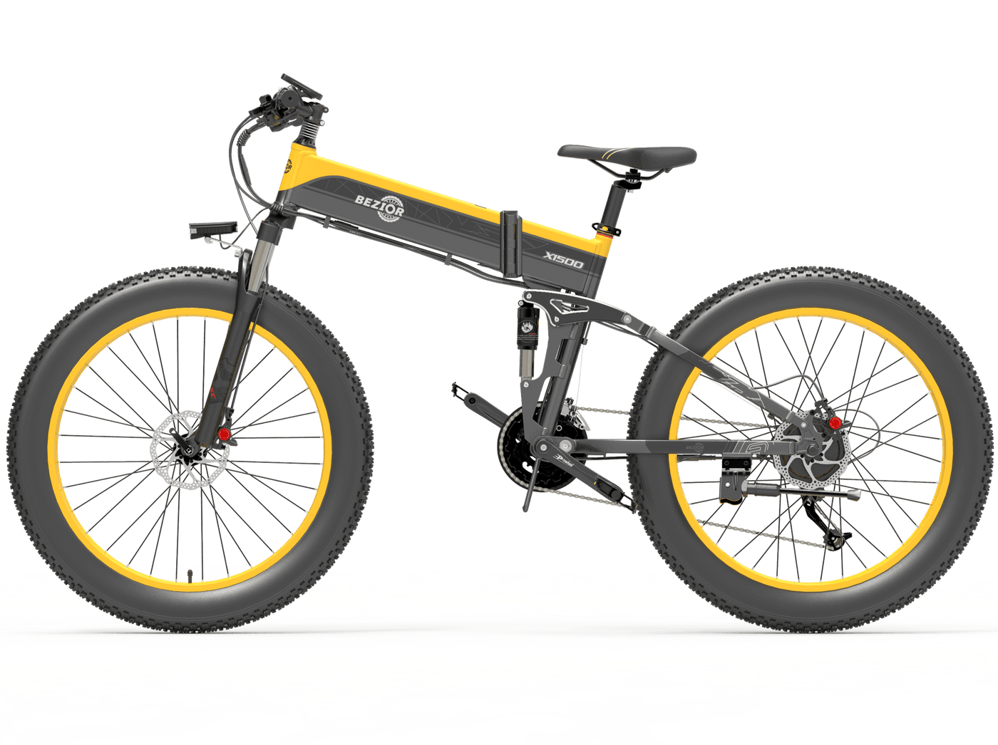 Bezior X1500 faltbares elektrisches Mountainbike