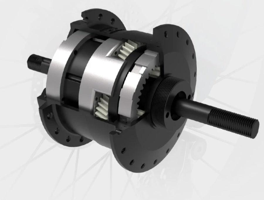 FIIDO D21 faltbares Elektrofahrrad mit Schutzblech und Licht