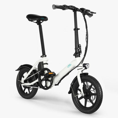 FIIDO D3 PRO Elektrofahrrad mit Schutzblech und Licht