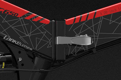 LANKELEISI G650 Faltbares elektrisches Pendlerfahrrad