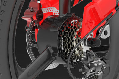 LANKELEISI G650 Faltbares elektrisches Pendlerfahrrad