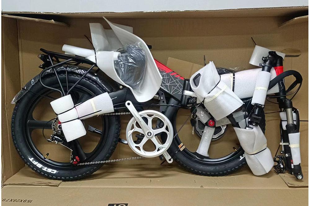 LANKELEISI G650 Faltbares elektrisches Pendlerfahrrad