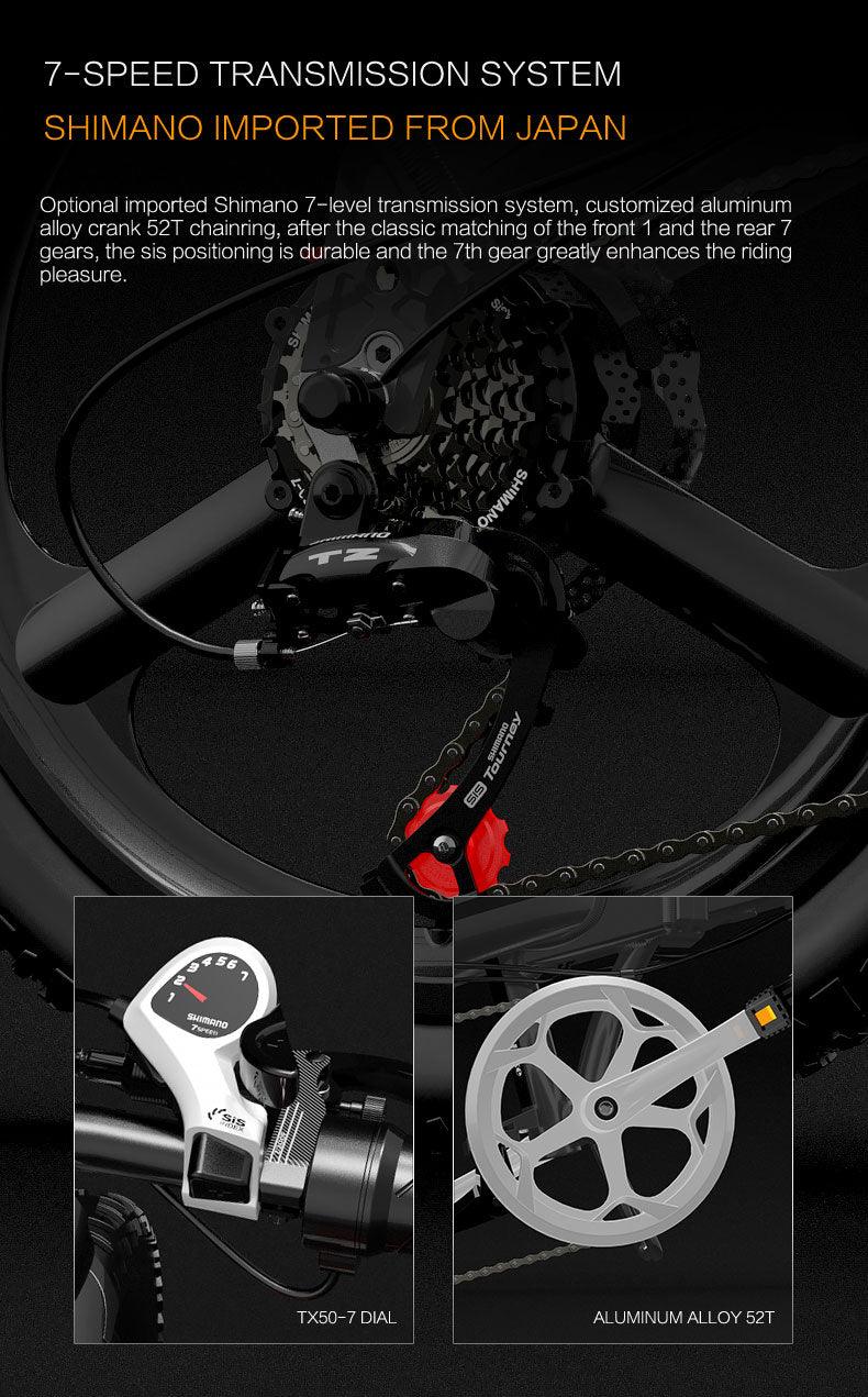 Lankeleisi G660 faltbares elektrisches Citybike