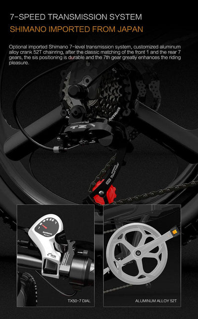 Lankeleisi G660 faltbares elektrisches Citybike