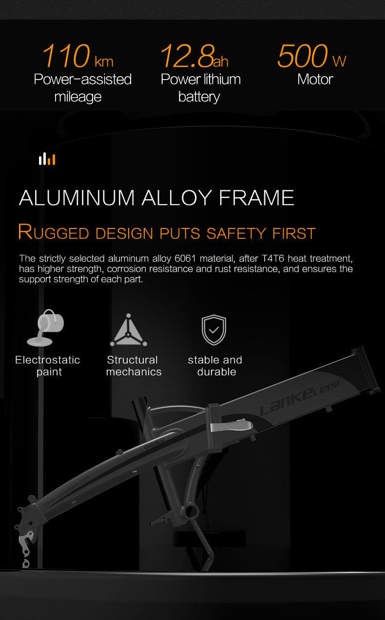 Lankeleisi G660 faltbares elektrisches Citybike