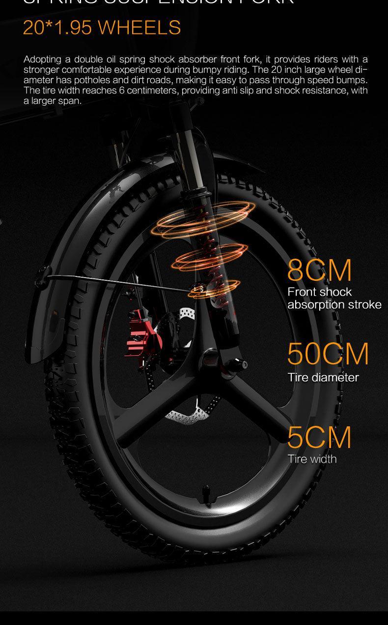 Lankeleisi G660 faltbares elektrisches Citybike