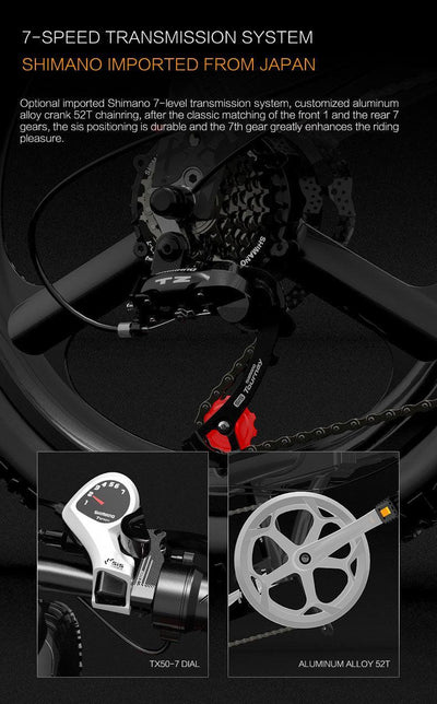 Lankeleisi G660 faltbares elektrisches Citybike