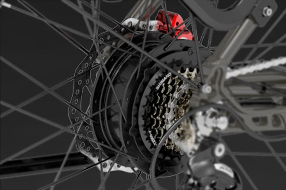 Lankeleisi MX600 Pro Elektrisches Trekkingrad