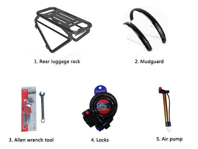 Lankeleisi MX600 Pro Elektrisches Trekkingrad