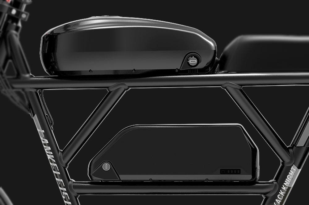 Vorbestellung für das LANKELEISI X-Black Knight Elektrofahrrad mit Doppelmotor – erhältlich im Mai