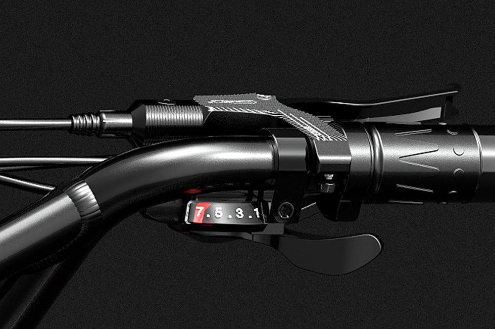 Vorbestellung für das LANKELEISI X-Black Knight Elektrofahrrad mit Doppelmotor – erhältlich im Mai