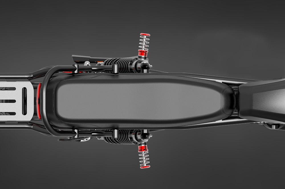 Vorbestellung für das LANKELEISI X-Black Knight Elektrofahrrad mit Doppelmotor – erhältlich im Mai