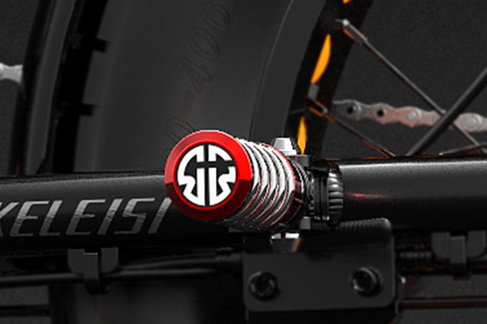 Vorbestellung für das LANKELEISI X-Black Knight Elektrofahrrad mit Doppelmotor – erhältlich im Mai