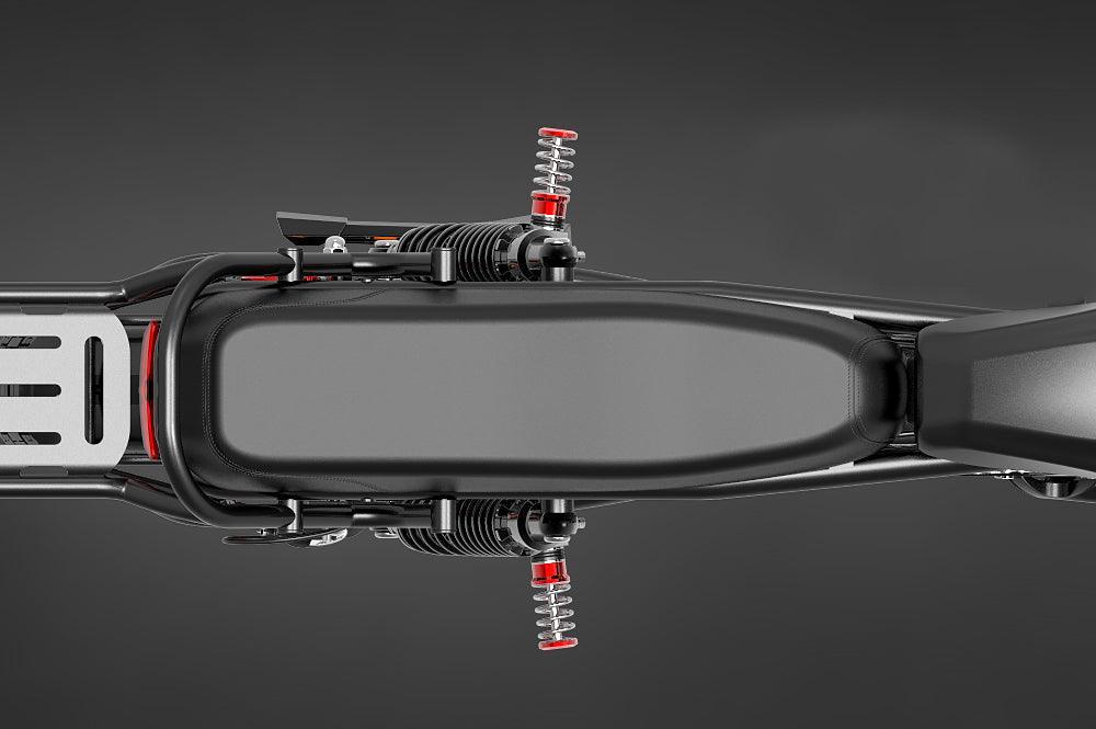 Vorbestellung für das LANKELEISI X-Black Knight Elektrofahrrad mit Doppelmotor – erhältlich im Mai