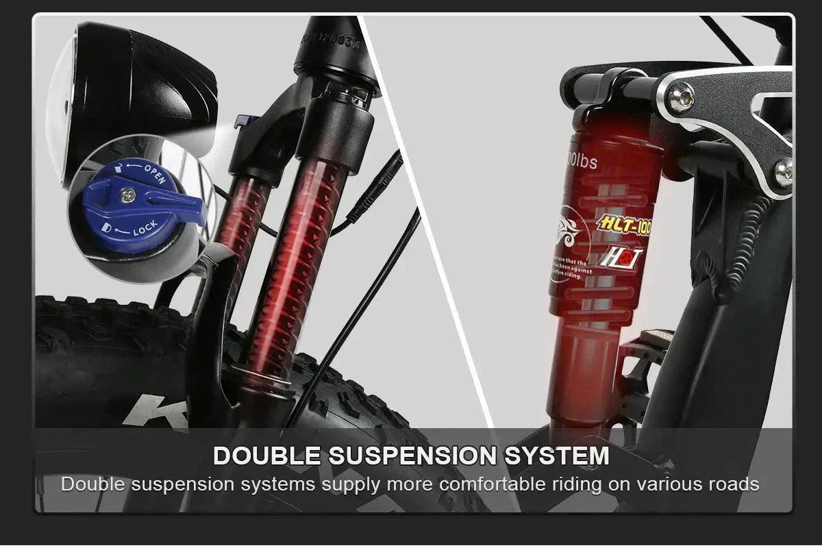 SAMEBIKE RS-A08 Fat Tire Elektro-Mountainbike